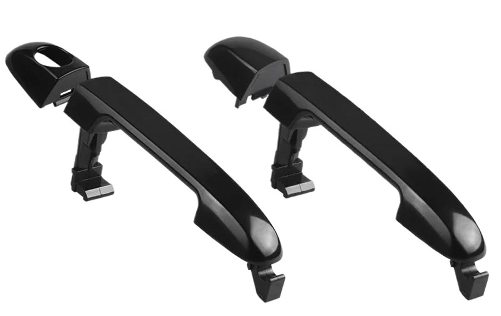 GETPZPZHMQ Car Sun Visors for Hyundai for I30 FD for Elantra 2007-2011 Black Replacement Car Outer Door Handle 82651-2H000 82661-2H000(2pcs Front)