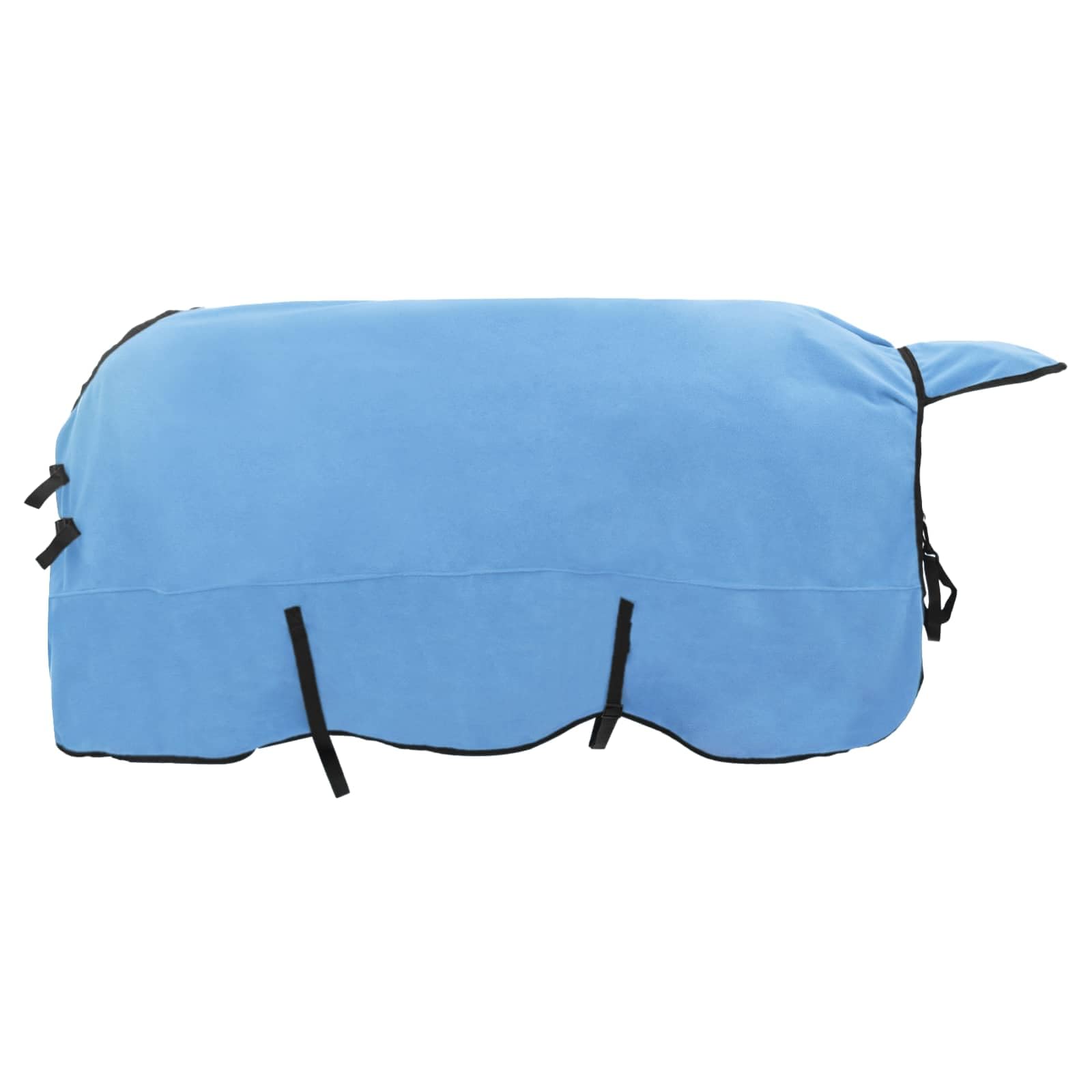 Manta para caballos de 135 cm, poliéster, lavable a máquina, cálida, cómoda, transpirable y ligera, para entrenamiento, establo y transporte
