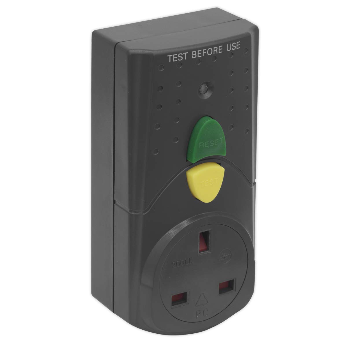 Sealey Rcd Safety Adaptor 230V Residual Current Detector Rcd Work Tools RCD981