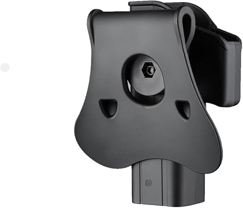 Miniatura 3 de Amomax Pistola táctica para diestros, Airsoft, Paintball, caza para Glock 21 (negro)