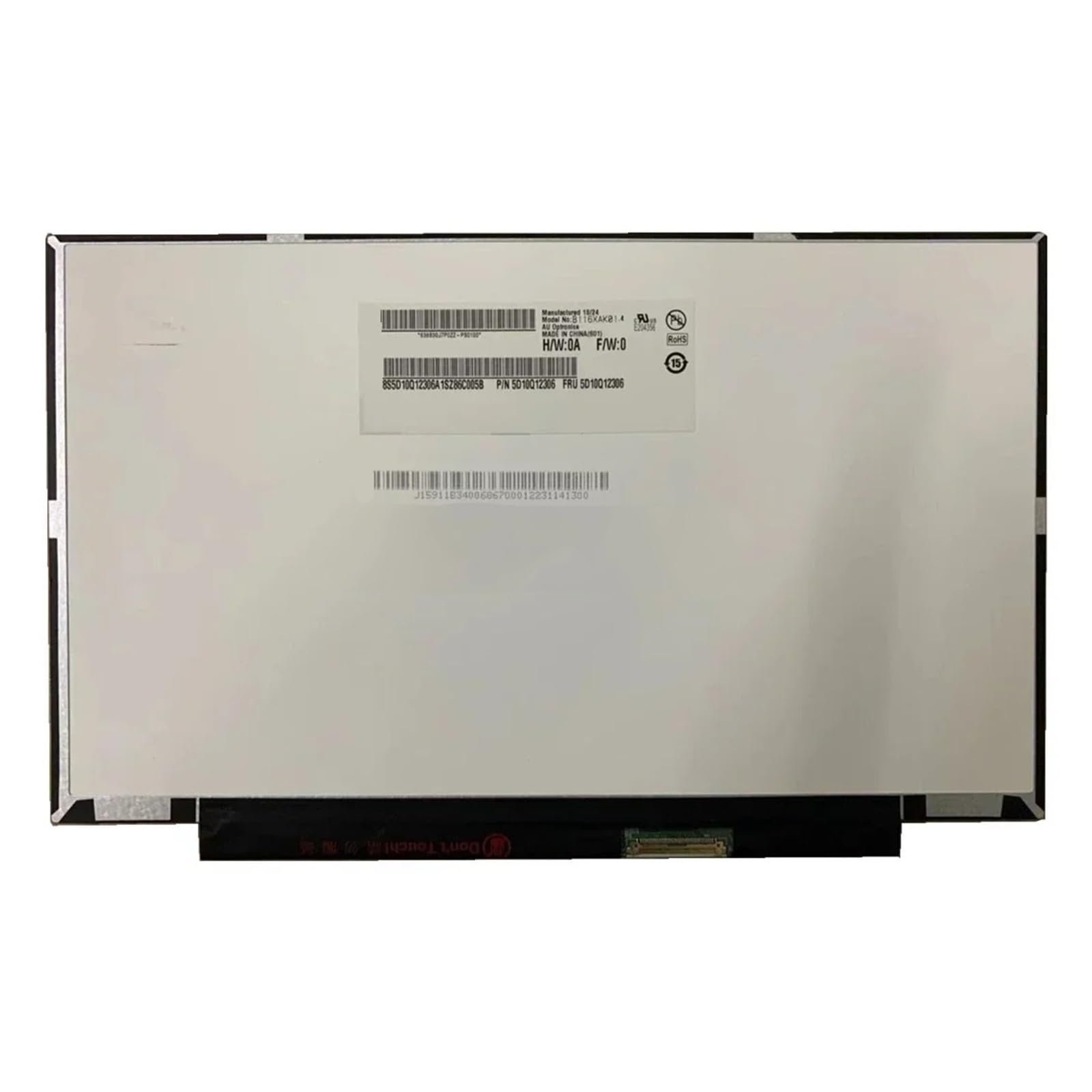 B116XAK01.4 LED 11,6 Zoll Laptop-LCD-Bildschirm Teil 1366 X 768 .2 .1