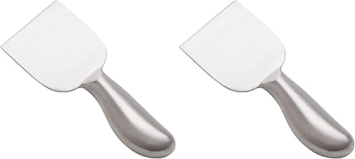 Miniatura 1 de American Metalcraft CKNF1 Hard Evolution - Cuchillos para queso, acero inoxidable, 5-14 pulgadas de longitud (paquete de 2)