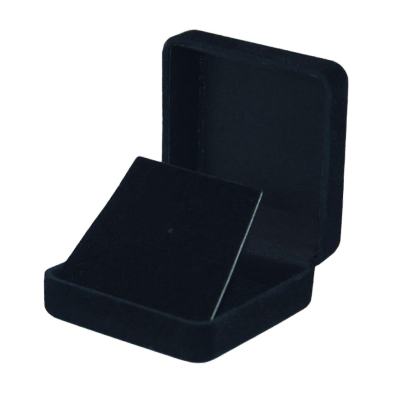Velvet Badge Display Box Badge Display Holder for Medals Lapel Pins Brooches Black-image-44