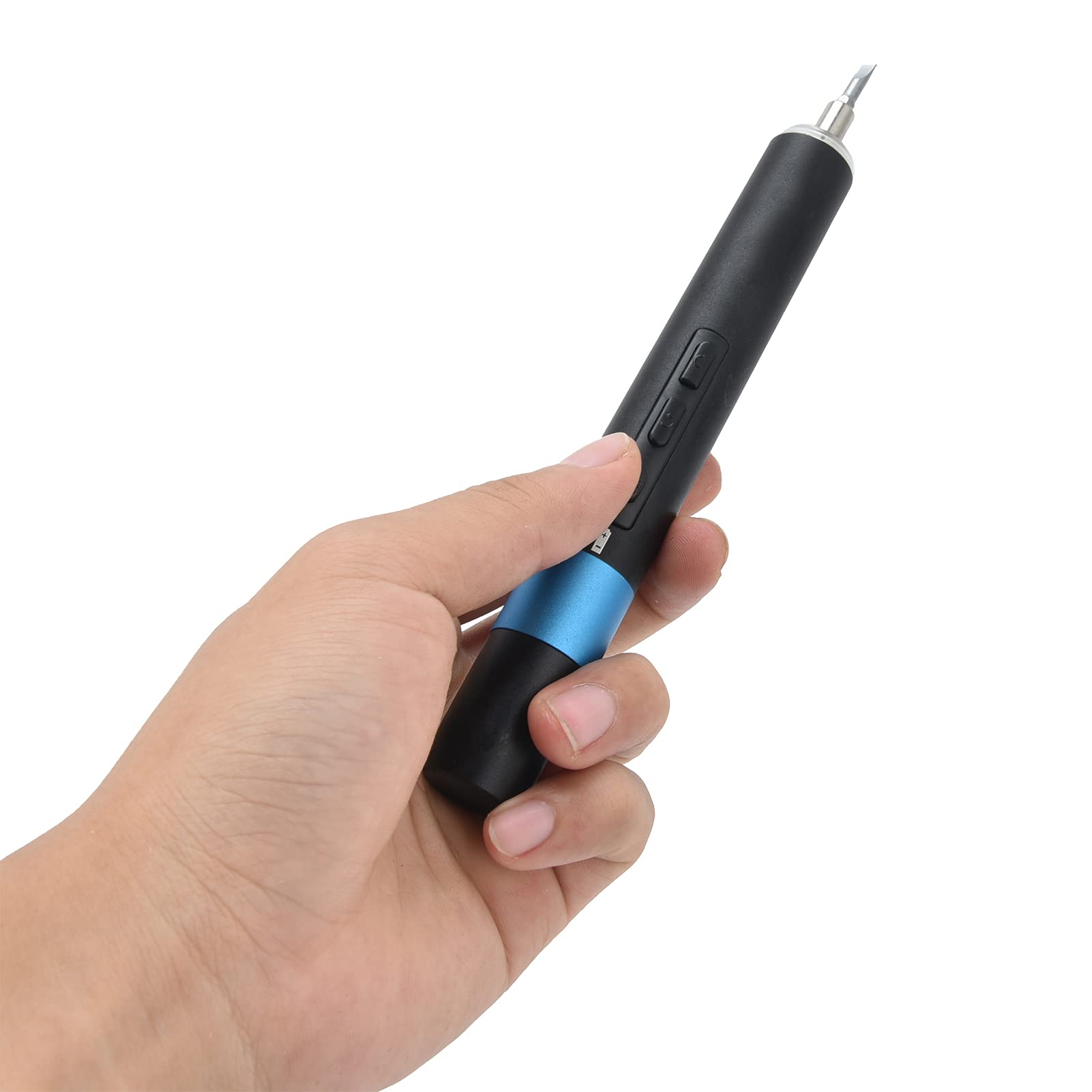 Cacciavite Elettrico S2 Set di Punte per Viti in Acciaio Strumento di Fissaggio per Riparazioni Elettroniche Telefoni Cellulari Gioielli e Computer Portatili 40 Punte Incluse