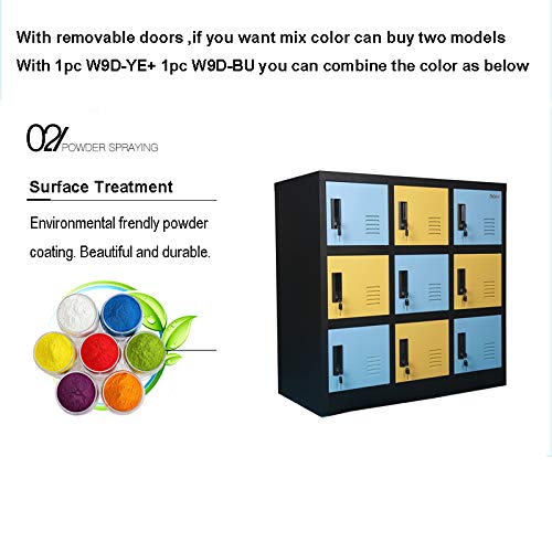 Amazon.com: MECOLOR Metal Tool Cabinet Office or Workshop Heavy