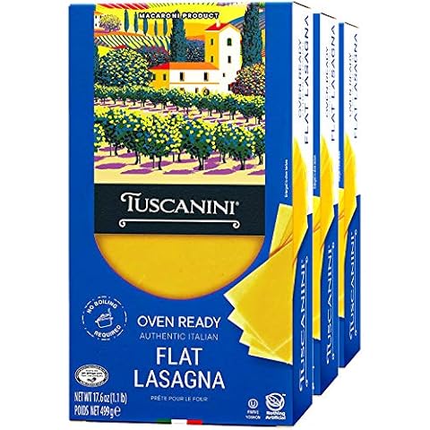 Tuscanini Oven Ready Authentic Italian Lasagna Cover