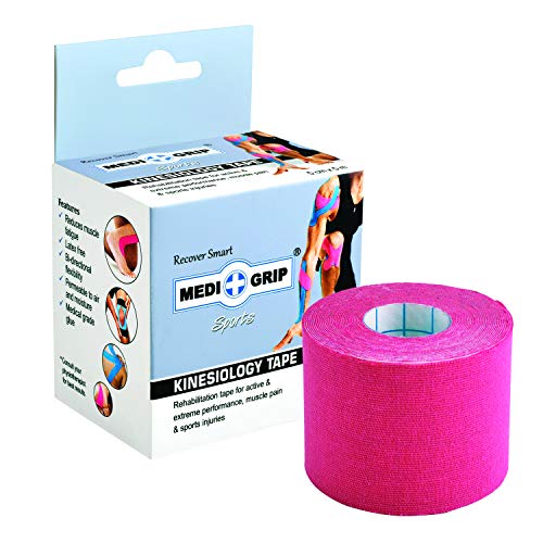 Image of Medigrip Kinesiology Tape (5 cm x 5 m) 1 Roll (Pink)