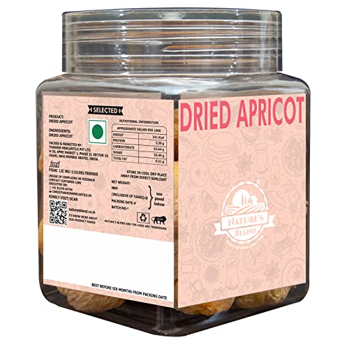 Image of Nature's Blend Dried Apricot Selected 200g Jar