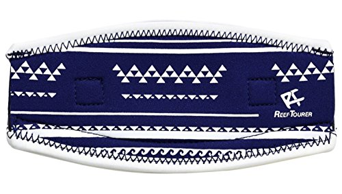 リーフツアラー シュノーケル マスク ストラップカバー ネイビー RA5007