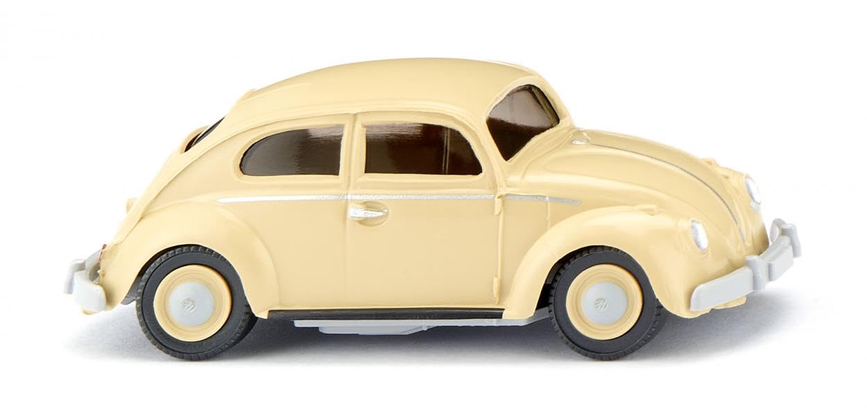 Wiking Available In Beige Colour 003004 | Vw Beetle 1200 | Green Beige | Gauge Ho | 1:87 | Miniature Model