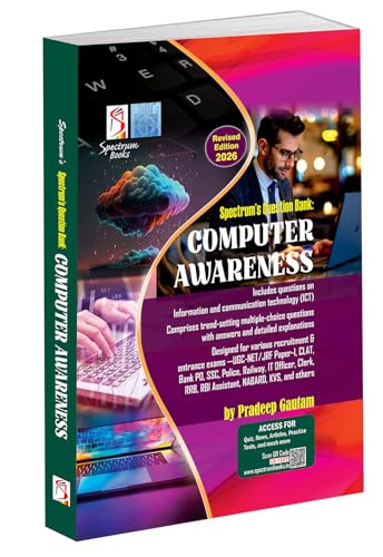 Image of Spectrum Computer Awareness Question Bank | Revised Edition 2026 | UGC NET Paper-1 | SSC | Banking | Railway | DSSSB | CPCT | State PCS | One Day ... | Paperback | Pradeep Gautam | March 16, 2026