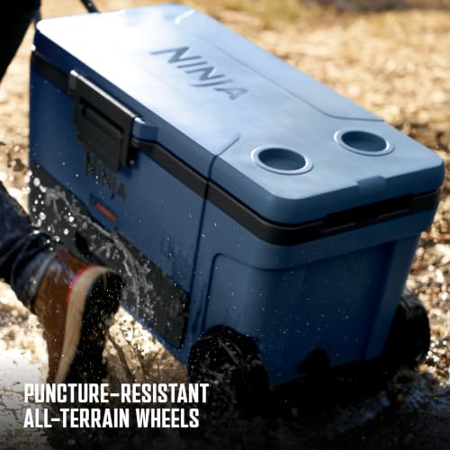 Ninja FrostVault™ 65qt Cooler with Wheels, Dry Storage, Lakeshore Blue - image 6