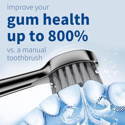 Ducard AB889-1 Electric Toothbrush With Water Flosser,Professional Flossing Toothbrush 3 In 1 Cordless Advanced Water Dental Flosser Toothbrush Combo,Black thumb #2