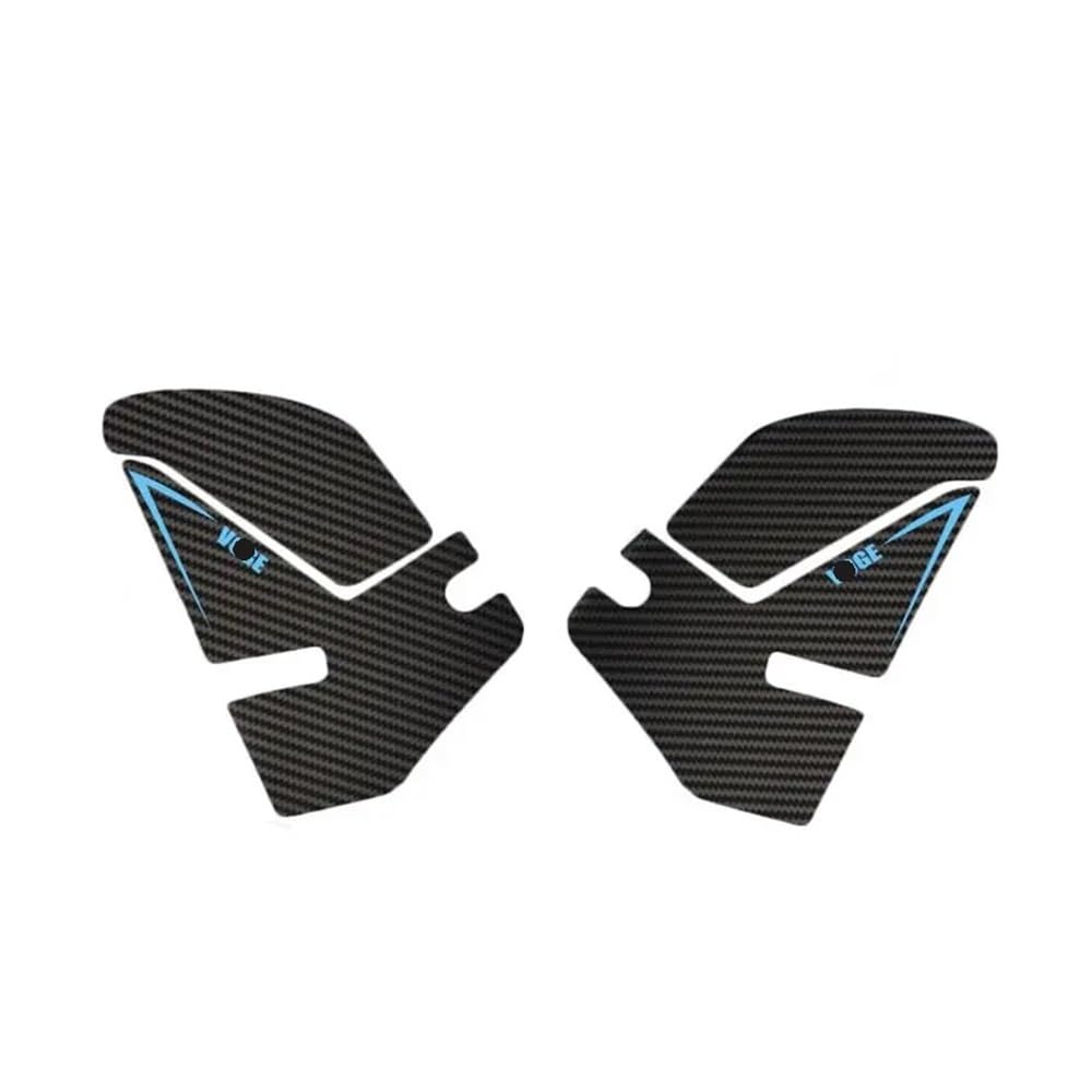 Motorcycle Tank Pad Protector Sticker Decal Gas Knee Grip Tank Traction Pad Side for 500DS DS500 500 DS Tanks Pad Protector