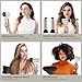 PARWIN PRO BEAUTY Air-Sonic Hair Dryer with Diffuser, HD-LED Display & 110, 000 RPM High Speed Ionic Blow Dryer, 1 1/4 Inch Left & Right Air Auto-Wrap Curlers, Champagne Silver Professional Version