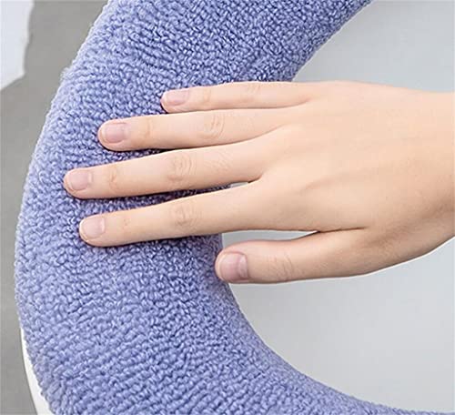 ZSMLB Badezimmer Toilettensitzwärmer Sitzkissen Waschbares Toilettensitzkissen 12,2 Zoll Durchmesser Toilettendeckel Zubehör – Bild 7