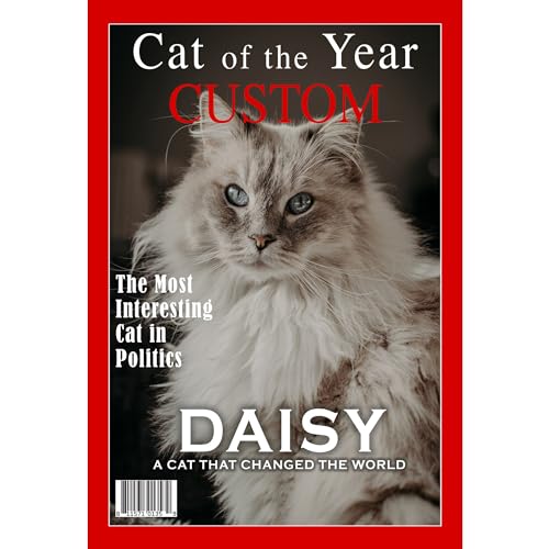 Personalized Cat Magazine Cover Magazine Covers, Pet