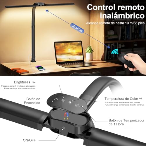 Review de Lamparas led para escritorio al mejor precio. 30 Imagen adicional