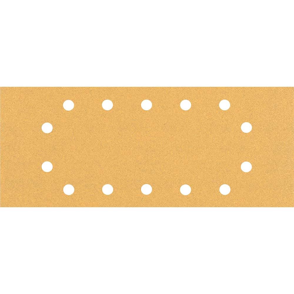 Bosch 10x EXPERT C470 Sandpaper (for Paint on wood, Hardwood, Ø 115x280 mm, Grit 100, Professional Accessory Orbital Sander)