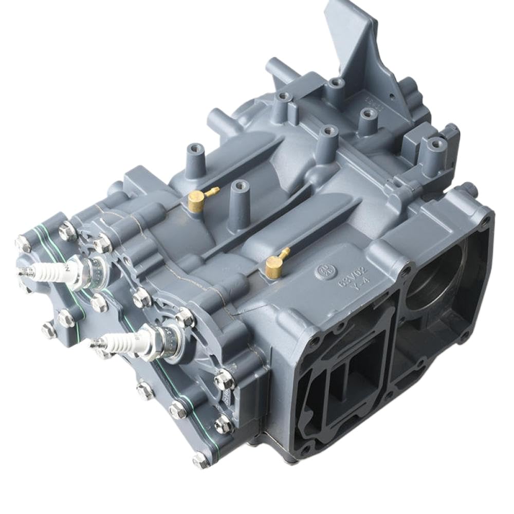 Conjunto de cárter 6B4-15100 6B4-15100-00-1S 6B4-15100-00 Compatible con Motor fueraborda 2T 9.9HP 15HP 15D 9.9D Series