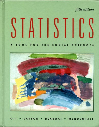 Statistics: A Tool for the Social Sciences (Dux... 0534929311 Book Cover