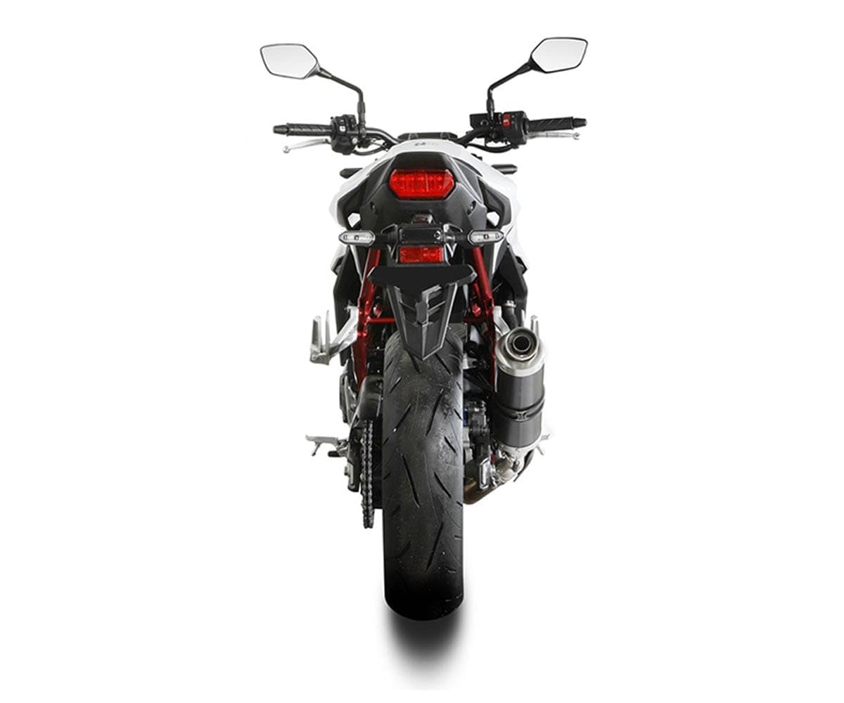 Scarico Moto Storm by Mivv Gp Nero acciaio inox Compatibile Con Honda CB 750 HORNET 2023 > 2026