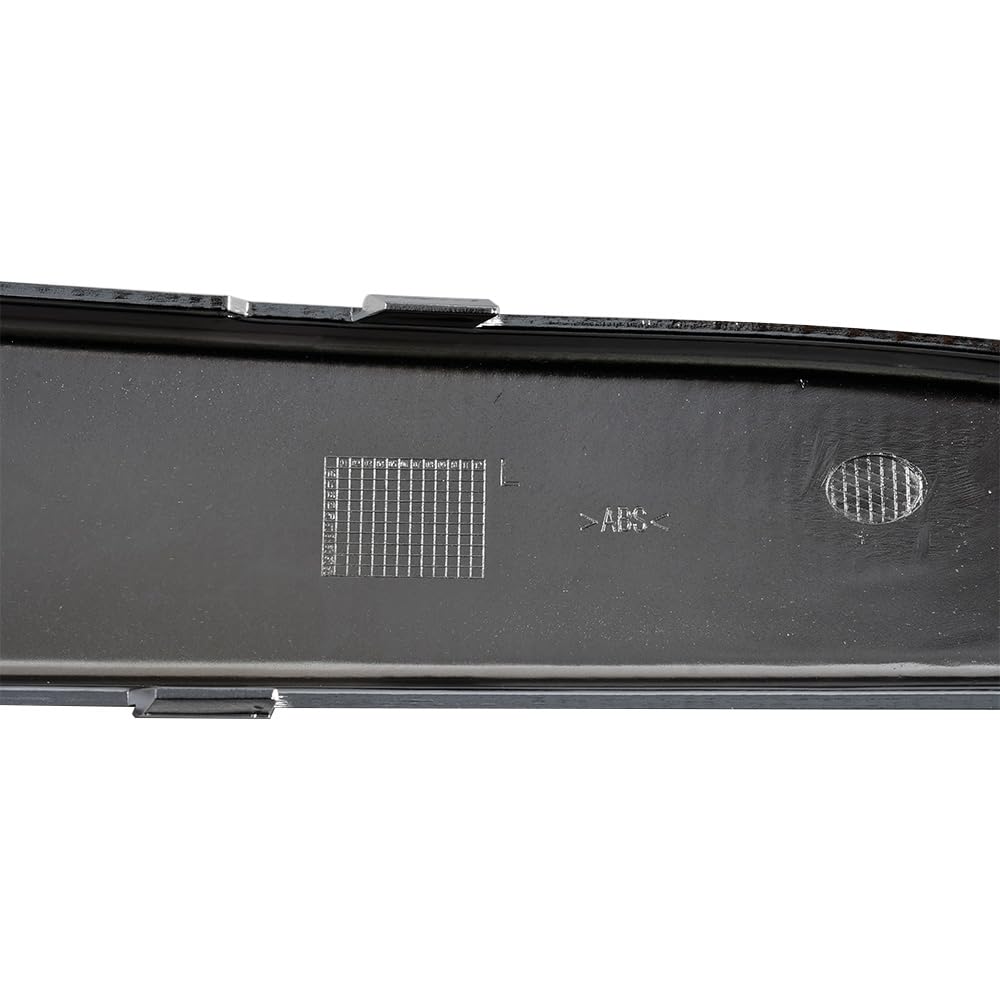Modanatura paraurti anteriore per auto, cromata, argento, sinistra e destra, compatibile con Fiat 500 dal 2007 al 2015 735455057 735455056