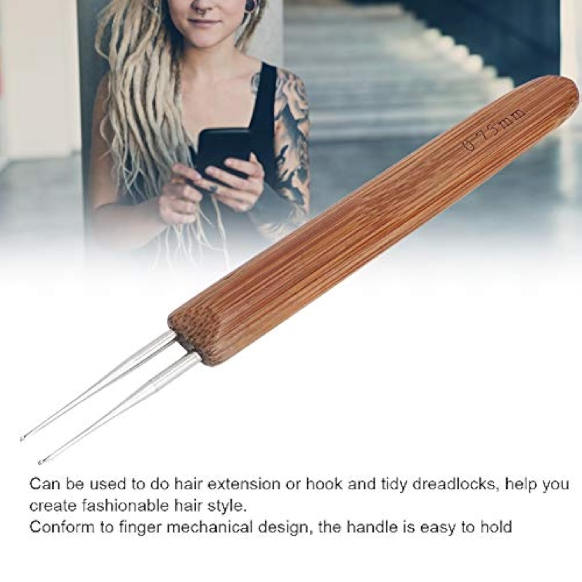 Small Size Hair Crochet Needle for Braiding