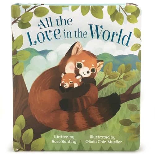 Image of All The Love In The World Keepsake Padded Board Book Children's Gift. (Love You Always)