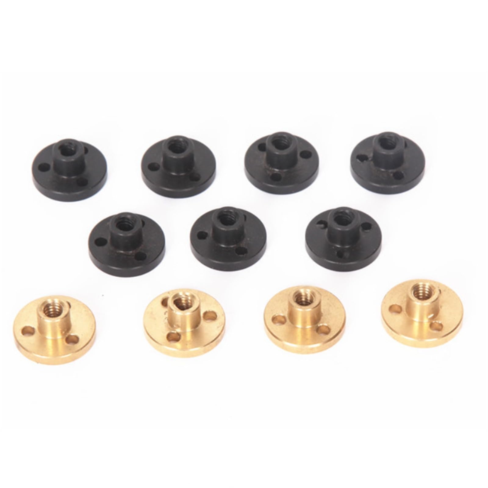 Produktbild von Spindelsteigung T8 Vollgewinde-Schraubenstange, 1 Mm, 2 Mm Steigung, 100 Mm, 200 Mm, 300 Mm, 400 Mm, 500 Mm, Trapezgewindestange, T8-Leitspindel Mit Messingmutter Wellenmutter(Color:Lead 10mm,Size:250