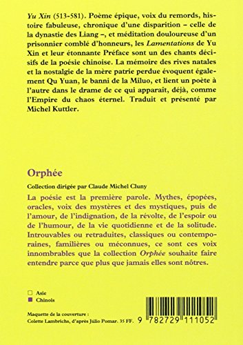 Lamentations pour le sud du fleuve