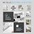 URCOLOR 10-Sheet Back Splashes for Kitchens Peel and Stick,12"x12" Self Adhesive Stick on Backsplash for Bathroom Black White Grey Marble Look