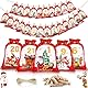 Adventskalender zum Befüllen 2024 Groß für Kinder Frauen Männer, Weihnachtskalender Adventskalender Selber Befüllen 24 Stoffbeutel, DIY Adventskalender Säckchen Stoff Tüten mit Holzklammern, Kordel