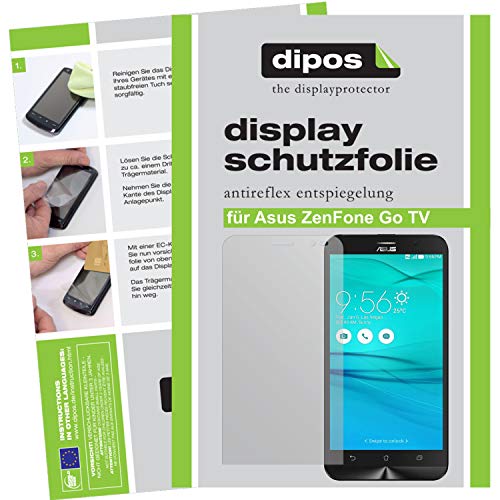 Dipos Asus ZenFone Go TV Protection d'écran (6 pièces) anti-reflet premium mat