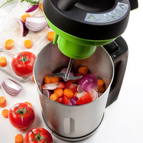 DOMO DO498BL Mixeur à soupe - 1,6 L - Blender mixeur pour smoothies, compotes et boissons végétales - 3 programmes - Argent/Noir – Image 6