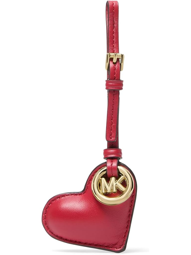Red Michael Kors Charms Novelty Puffy Heart Charm