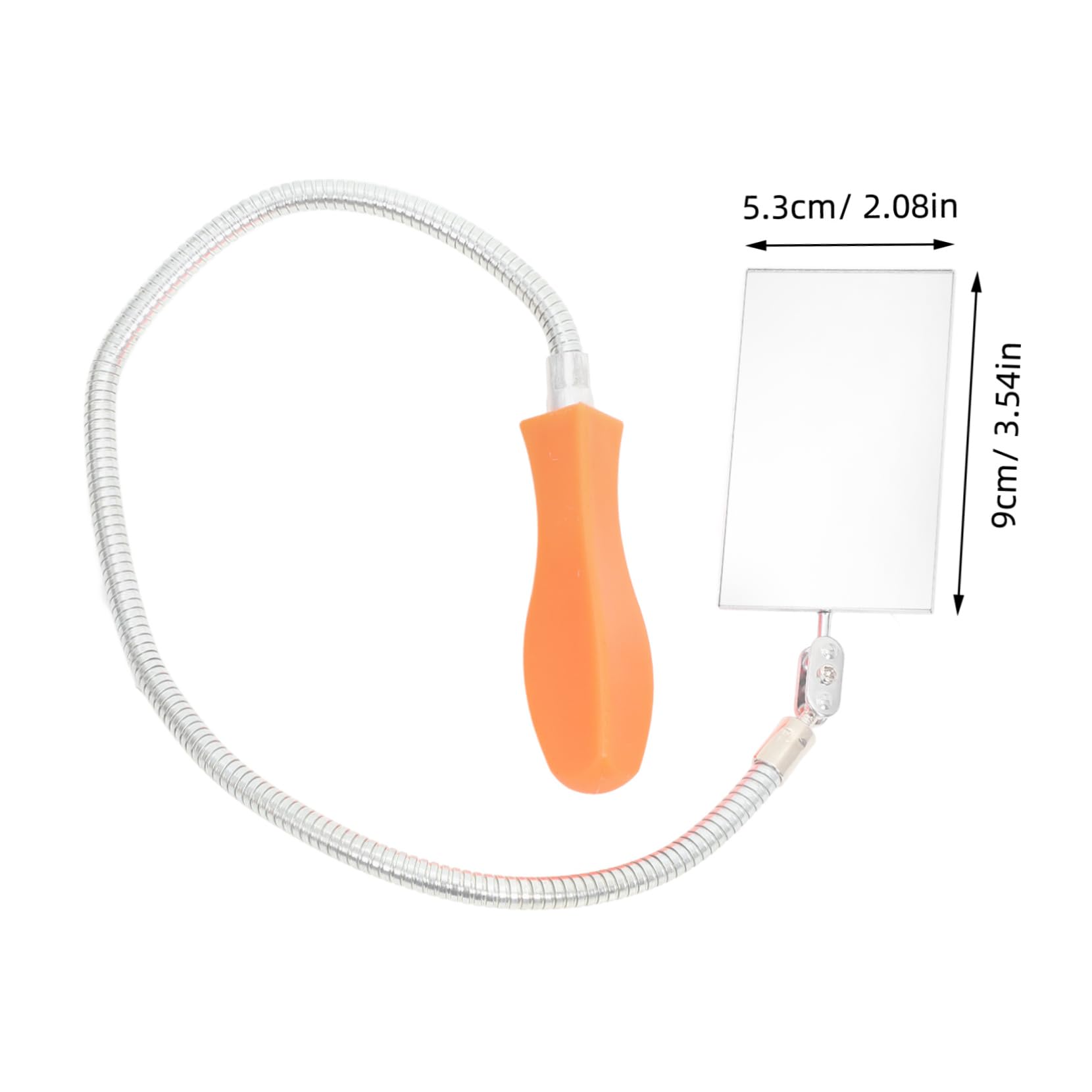 Ciieeo Vehicle Inspection Tool Flexible Inspection Mirror Safety Mechanic Tool Car Accessory