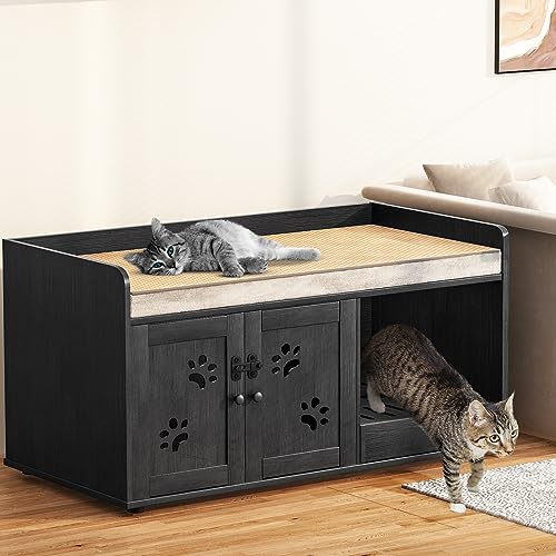 10 Best Litter Box Bench Seats for a Tidy and Stylish Home A