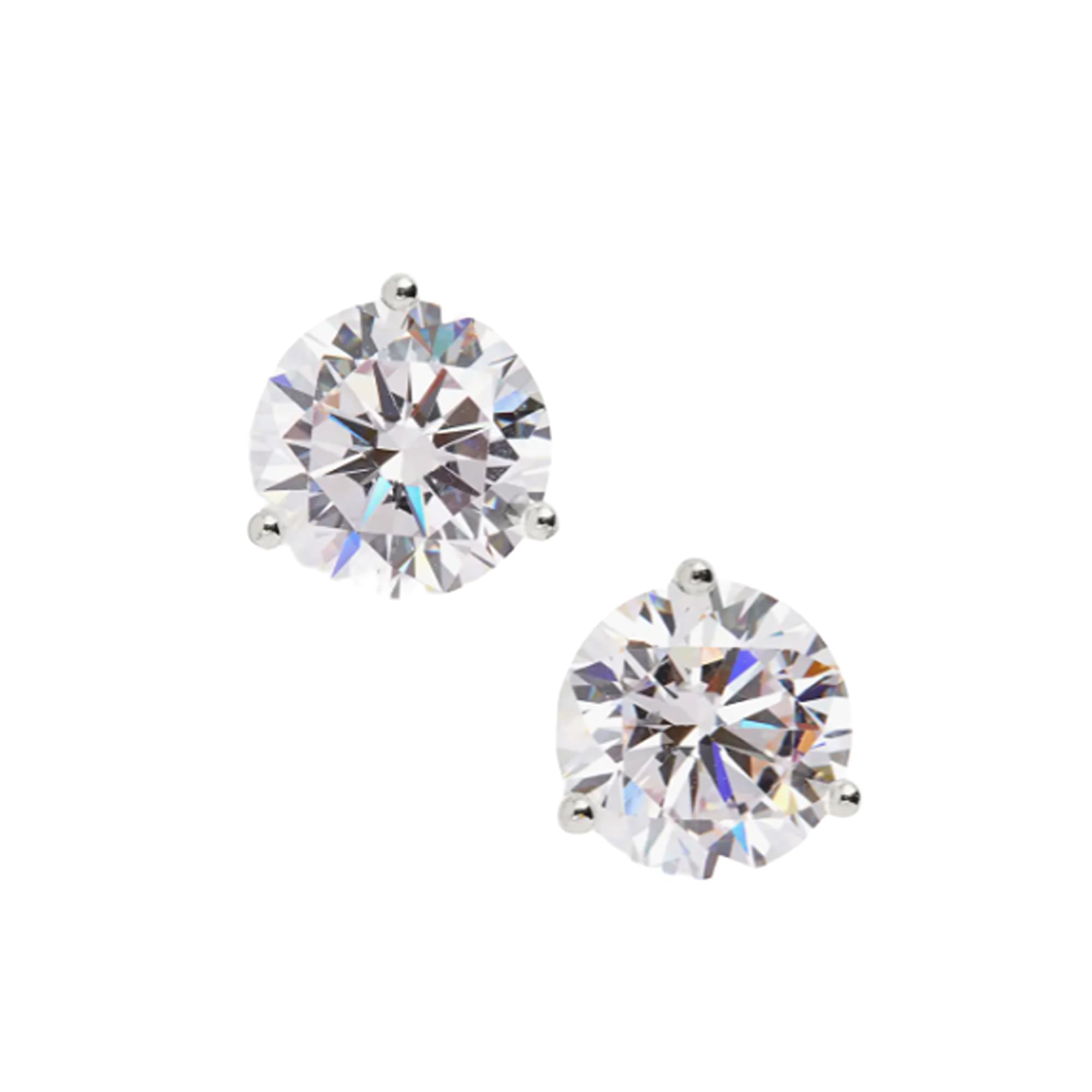 ZALKARI 1Ct Cubic Zirconia Solitaire Stud Earrings In 925 Sterling Silver | 6 Months Warranty* -3Mm Stone | Valentine Gift For Her For Women (B0CG4Q9PMP) Amazon Price History, Amazon Price Tracker