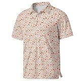 UOER Mens Polo Shirt Funny Golf Shirts for Men Short Sleeve Quick Dry