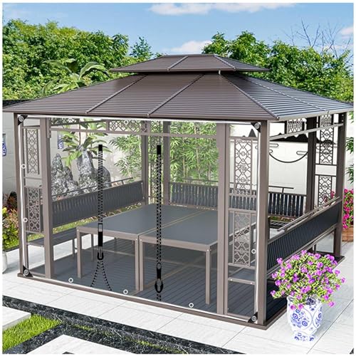 Bâche imperméable résistante aux intempéries avec œillets pour pergola - 2