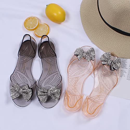 Women/Men Open Toe Striped Anti-Slip Summer House Slippers for Couples Soft Slip On Unisex Indoor Sliders3