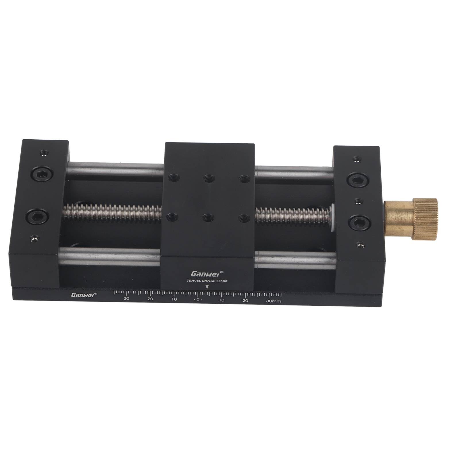 FTVOGUE Lineare Stufe CNC Dia Rail Ballswrew, 600 -mm -Hub X y Z Achse Aluminiumlegierung Linearer Bewegungsschiene Guide Tisch, für Maschinenbau, Gerätewartung, Flexibel