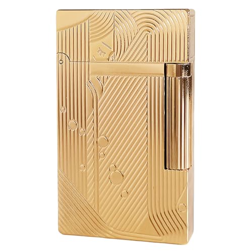 Sanji One Piece Lighter Iconic Ping Sound Brass Lighter | Luxury Anime Gift for Men Adjustable Soft Flame Sleeping Mermaid Collectible