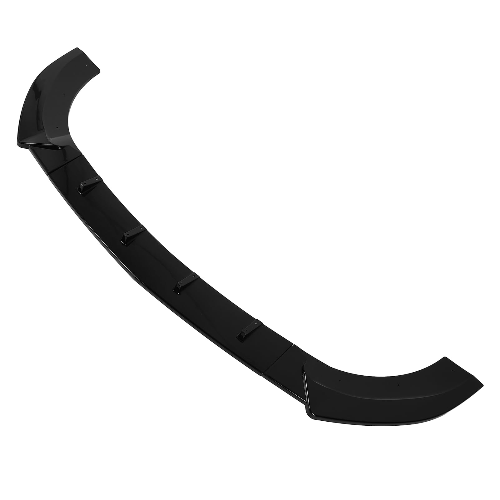 Przedni zderzak Spoiler Splitter Protector Sportowy wygląd dla W447 2016 do 2023 (Bright Black)