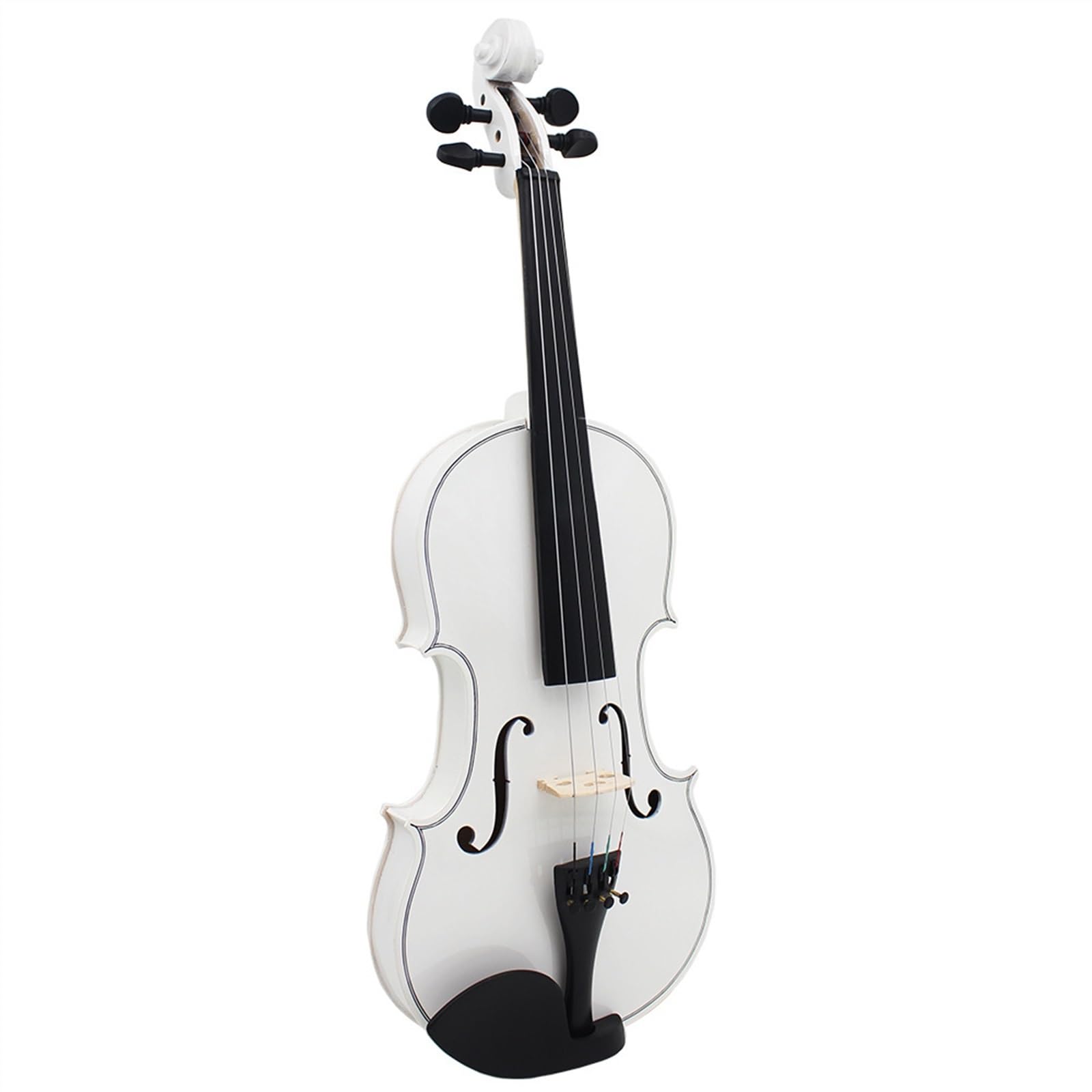 violino per principianti Violino Professionale Suonare Il Violino Fatto A Mano In Legno Massello Studente Principiante Grado Violino In Tiglio (Color : White)