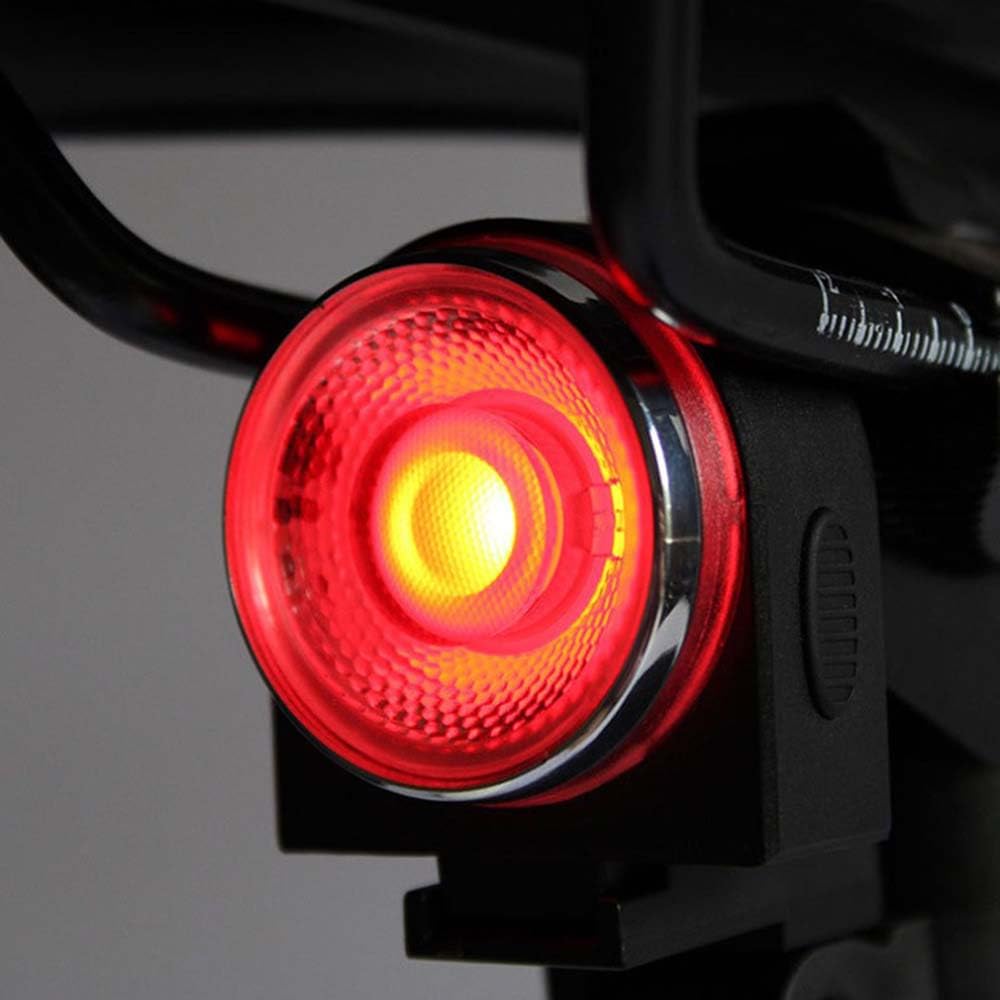 Luces De Bicicleta De Montaña Luces Traseras Impermeable LED De 7 Colores Luces Traseras Luces De Advertencia De Seguridad Carga USB
