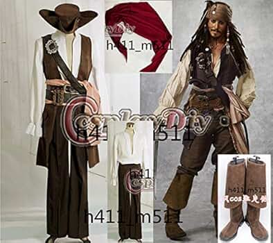 「パイレーツオブカリビアン」よりジャック・スパロウなりきりコスプレセット Amazon.co.jp: ジャック・スパロウ パイレーツ・オブ