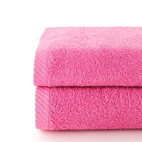 Top Towel – Toallas Cara/Bidé (2 Piezas): Toallas Baño Suaves y Absorbentes – Algodón 100%, 400 g/m², No Dejan Pelusa - Imagen 3