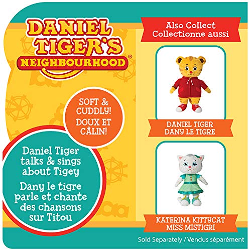 JAKKS Pacific Daniel Tiger's Neighborhood Tigey Plush with Sound, 10.5 Inches Tall! [Amazon Exclusive]